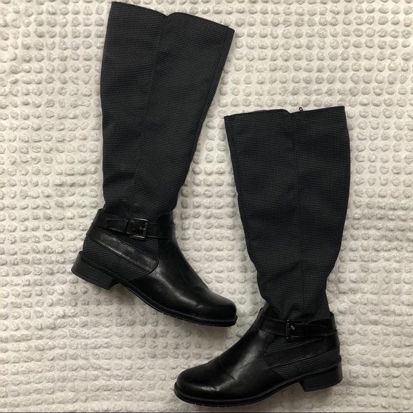 aerosoles tall black boots